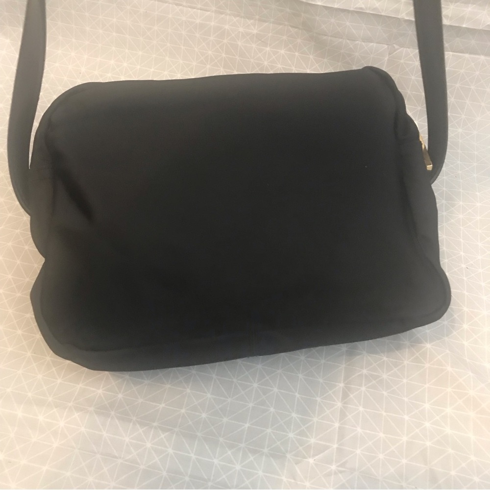 Bimba y Lola Black Nylon & Leather Crossbody Bag - Picture 3 of 12
